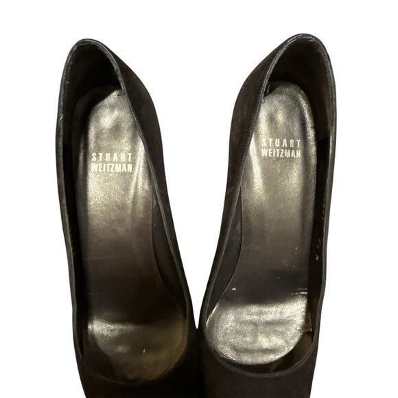 Stuart Weitzman suede brown heels - Picture 4 of 5
